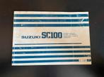 Suzuki SC100 Handleiding - Origineel, Auto diversen, Handleidingen en Instructieboekjes, Ophalen of Verzenden