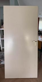Binnendeur opdek, 93x201 rechtsdraaiend, Ophalen, 80 tot 100 cm, Binnendeur, Zo goed als nieuw