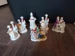 Vintage Porseleinen Beeldjes - Rococo Stijl, Ophalen of Verzenden