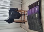 Euroriding diamant dressuurzadel, m/w, 17", kaal of all in, Dieren en Toebehoren, Paarden en Pony's | Zadels, Ophalen of Verzenden