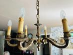 LAMP HANGLAMP GROOT KOPER ANTIEK VINTAGE RETRO KLASSIEK, Huis en Inrichting, Lampen | Hanglampen, Verzenden, Zo goed als nieuw