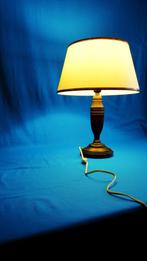Classic Bronze Table Lamp | Cream Shade | Traditional, Huis en Inrichting, Lampen | Tafellampen, Overige materialen, Gebruikt