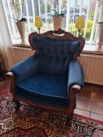 Koninklijk bankstel blauw TEAB, Antiek en Kunst, Antiek | Meubels | Stoelen en Banken, Ophalen