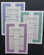 Van Heek & Co, Kon.Textielfabrieken - Enschede 1965  3x, Verzenden, 1950 tot 1970, Aandeel