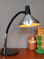 Bureaulamp, vintage/retro, Ophalen, Gebruikt, Metaal, Minder dan 50 cm