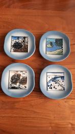 Arabia Finland 4 jaargetijden wandbordjes, Ophalen of Verzenden, Huis en Inrichting