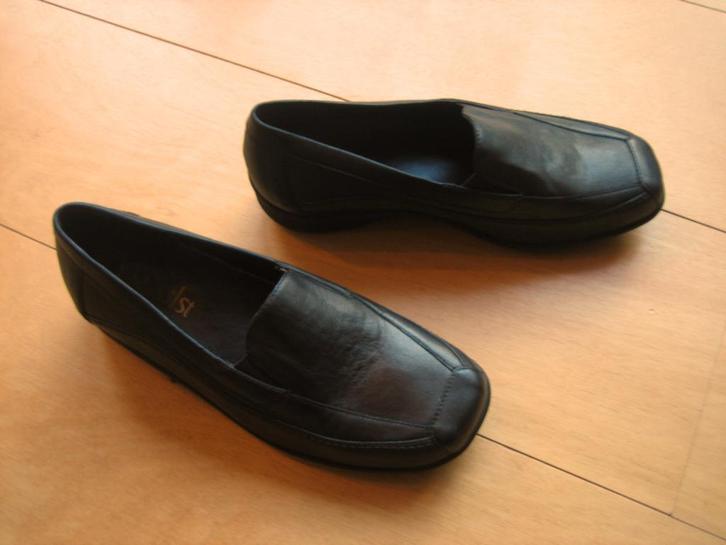 Nieuw! Bruin leren instappers VERHULST 3,5 K snazzeys, Kleding | Dames, Schoenen, Nieuw, Instappers, Bruin, Verzenden