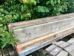Oude Grenen Balken, Doe-het-zelf en Verbouw, Hout en Planken, Ophalen, Gebruikt, Grenen, Balk