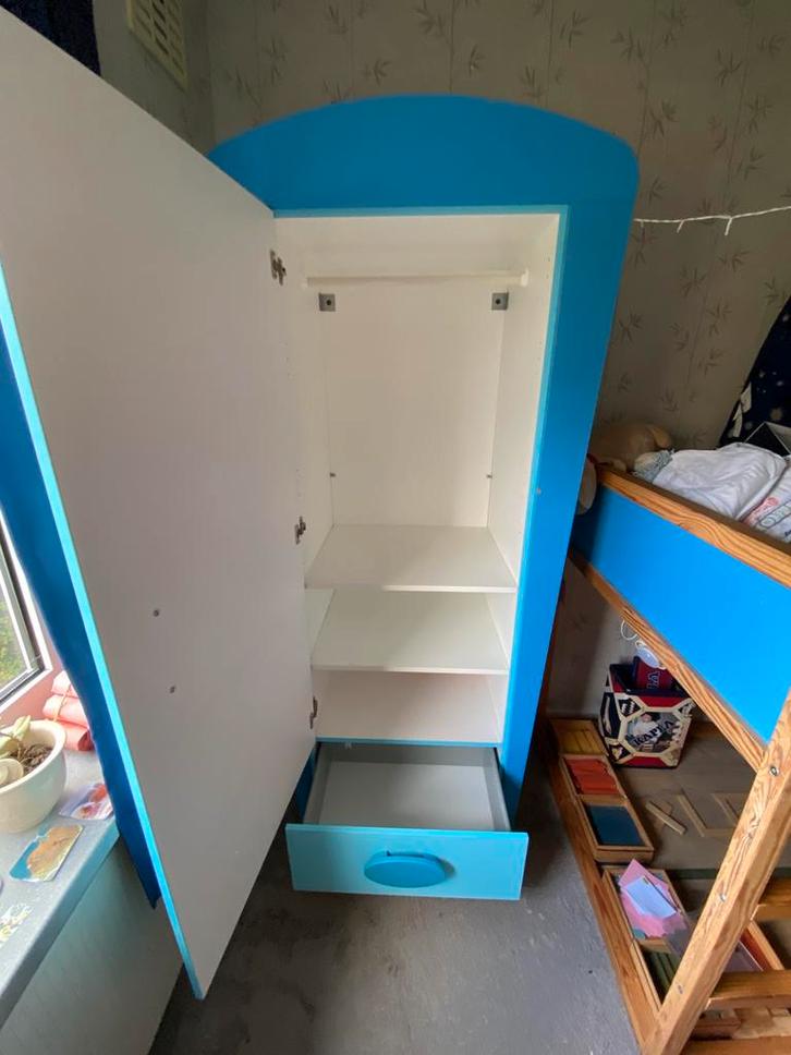 Ikea Mammut garderobekast, ladekast en boekenkast, Kinderen en Baby's, Kinderkamer | Commodes en Kasten, Gebruikt, Kast, 105 cm of meer