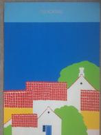 poster affiche Ole Korzau jaren ’80 huizen, Rechthoekig Staand, Ophalen of Verzenden, Zo goed als nieuw, A1 t/m A3