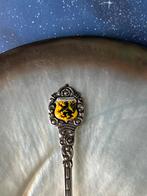 🔸 Zilveren lepeltje met emaille: Portschach, Antiek en Kunst, Ophalen of Verzenden, Zilver