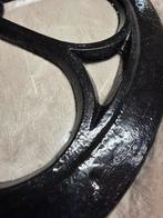 Stalraam Gietijzer - Rond - Zwart - diameter 43,5 cm, Ophalen, Gevelraam of Ruit, Minder dan 80 cm, Minder dan 80 cm