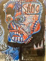 Art By Son Abstracte tekening SAMO, Ophalen of Verzenden