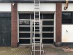 aluminium ladder/ trap 2 delig 2x 14 spots/ treden, Ophalen, Gebruikt, Ladder, 4 meter of meer