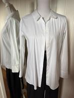 S MaxMara Blouse - Maat 42 - Wit, Kleding | Dames, Wit, Maat 42/44 (L), Ophalen of Verzenden, Zo goed als nieuw