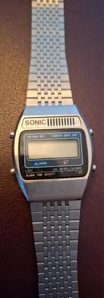 Retro horloge sonic, Ophalen of Verzenden, Staal, Overige merken, 1960 of later