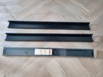 3 zwarte Ribba schilderijenplanken (115 cm breed), Huis en Inrichting, Woonaccessoires | Wandplanken en Boekenplanken, Ophalen