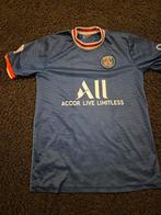 PSG shirt en broekje Mbappe, Ophalen of Verzenden, Zo goed als nieuw, Blauw, Overige typen