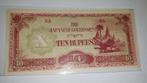 UNC. Oude bankbilet Birma 1942. Japanese, Postzegels en Munten, Bankbiljetten | Azië, Ophalen of Verzenden, Zuidoost-Azië