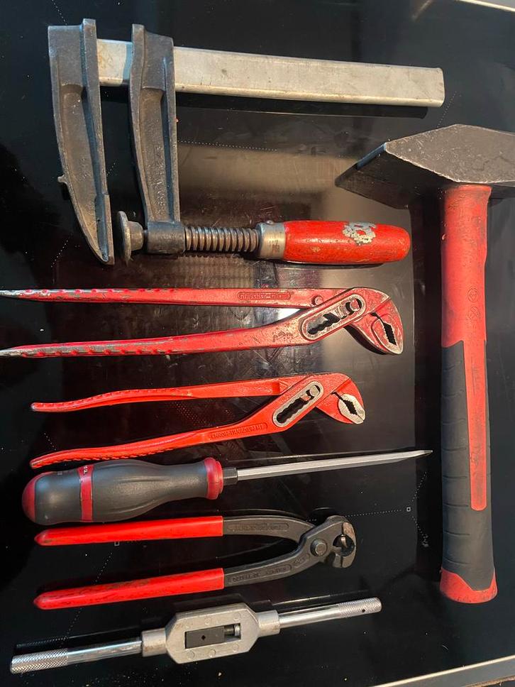 Diverse gebruikte handgereedschappen, Doe-het-zelf en Verbouw, Gereedschap | Handgereedschap, Gebruikt, Ophalen of Verzenden