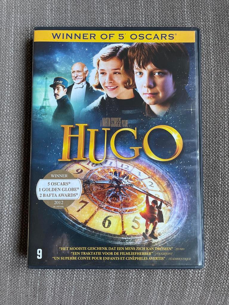 Hugo - dvd, Alle leeftijden, Ophalen of Verzenden, Zo goed als nieuw