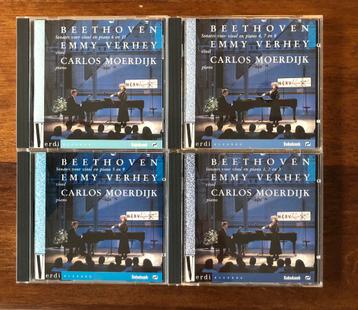 Beethoven - Sonates Emmy Verhey box van 4 cd's beschikbaar voor biedingen