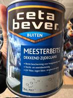 Cetabever dekkende beits zilvergrijs 0,75liter, Ophalen of Verzenden, Nieuw