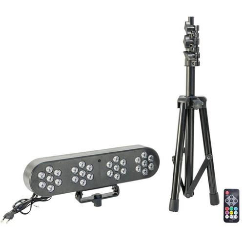 4 Led par spots met standaard en afstand bediening, Muziek en Instrumenten, Licht en Laser, Nieuw, Overige typen, Ophalen of Verzenden