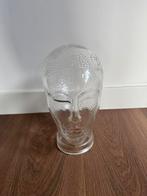 Vintage glazen hoofd., Ophalen of Verzenden