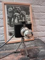 Handgemaakte upcycled vintage camera lamp Agfa Clack, Kunststof, Vintage upcycled hangemaakt fotografie, Ophalen of Verzenden
