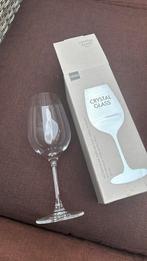 Rode wijn kristallen glas 450ml HEMA 6x, Verzamelen, Glas en Borrelglaasjes, Ophalen of Verzenden, Nieuw, Overige typen