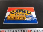 sticker CAMEL Trophy CELEBES 1988 *, Verzamelen, Ophalen, Zo goed als nieuw