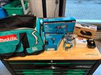 Makita tas + gereedschapset. 18v, boormachine, schroef, klop, Ophalen of Verzenden, Nieuw, Boormachine
