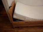 Senioren Bed 90x200 - Verstelbaar!, Huis en Inrichting, 90 cm, Eenpersoons, Bruin, Klassiek