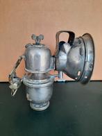 antieke Carbid Lamp gemaakt in Lyon Frankrijk, Ophalen of Verzenden