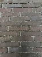 Gebakken waaltjes rood 1m2, Tuin en Terras, Tegels en Klinkers, Ophalen, Gebruikt, Minder dan 5 m², Klinkers