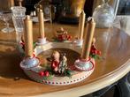 Villeroy & Boch kerst advendskrans porselein kandelaar, Diversen, Kerst, Ophalen of Verzenden, Zo goed als nieuw