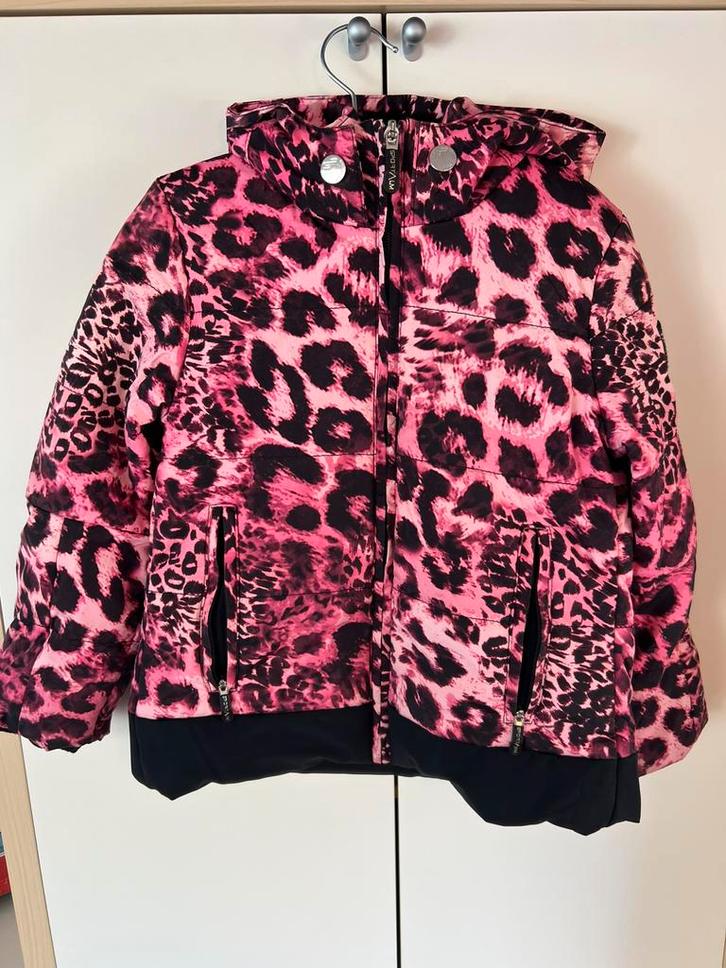 Skipak Sportalm mt 116 meisje roze panterprint, Kinderen en Baby's, Kinderkleding | Maat 116, Zo goed als nieuw, Meisje, Broek