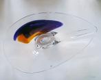 Grote Kosta Boda schaal ORCHID uniek glas design Göran Wärff, Antiek en Kunst, Ophalen of Verzenden