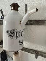 Spiritus 1/2 liter kannetje wit emaille, Antiek en Kunst, Antiek | Emaille, Ophalen of Verzenden