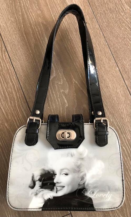 Marilyn Monroe Handtasje, Sieraden, Tassen en Uiterlijk, Tassen | Damestassen, Gebruikt, Handtas, Zwart, Ophalen