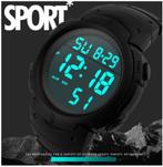 Stoer en sportief horloge met moderne LED design [A-110], Ophalen of Verzenden, Nieuw