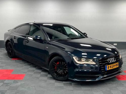 Luxe Audi A7 2.8 FSI 3X S-Line 4X4 204PK VIP/Nap/Ac!, Auto's, Audi, Bedrijf, A7, 4x4, ABS, Achteruitrijcamera, Adaptieve lichten