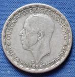 Zweden 1 krona 1944 Km 814 CK+6, Verzenden, Overige landen, Losse munt, Zilver