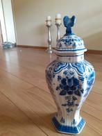Handgeschilderd Delfts aardewerk vaas., Antiek en Kunst, Ophalen