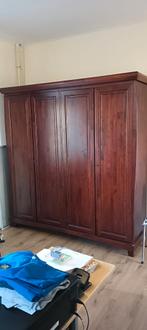 Mahoniehouten Kledingkast, Huis en Inrichting, Kasten | Kledingkasten, Ophalen, Gebruikt, Klassiek, 150 tot 200 cm