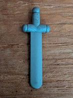 Lego Minifigures ridder zwaard mat zilver, Ophalen of Verzenden, Zo goed als nieuw, Lego