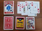 Bicycle Jumbo Kaartspel – Air Cushion Finish, Een of twee spelers, Ophalen of Verzenden, Zo goed als nieuw, Unbekend
