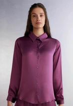 100% zijden blouse Intimissimi donkerpaars maat M 38, Kleding | Dames, Blouses en Tunieken, Intimissimi, Maat 38/40 (M), Zo goed als nieuw