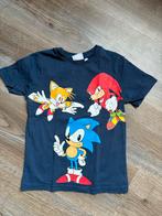 Donkerblauw Sonic shirt maat 116, Gebruikt, Shirt of Longsleeve, Jongen, Ophalen
